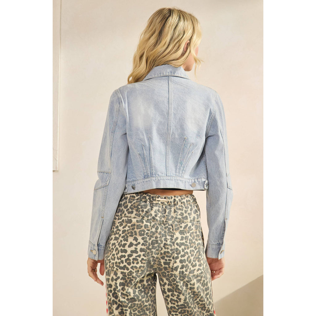 Cherry Crush Denim Jacket