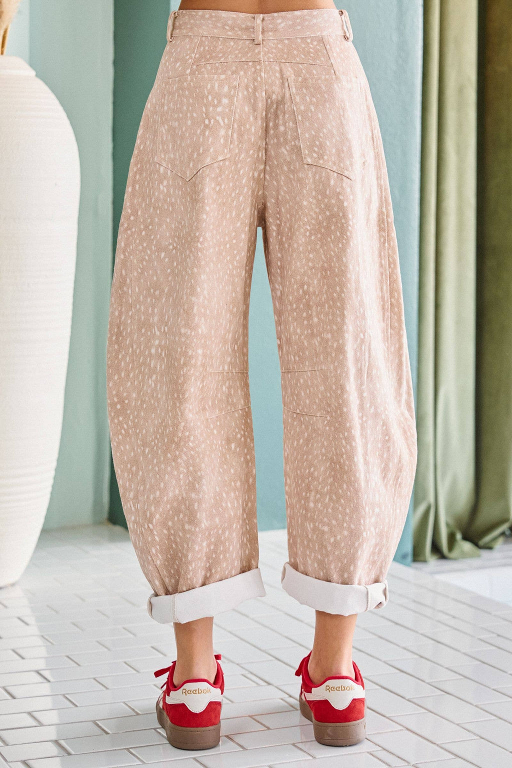 Woodland Fawn Balloon Jeans