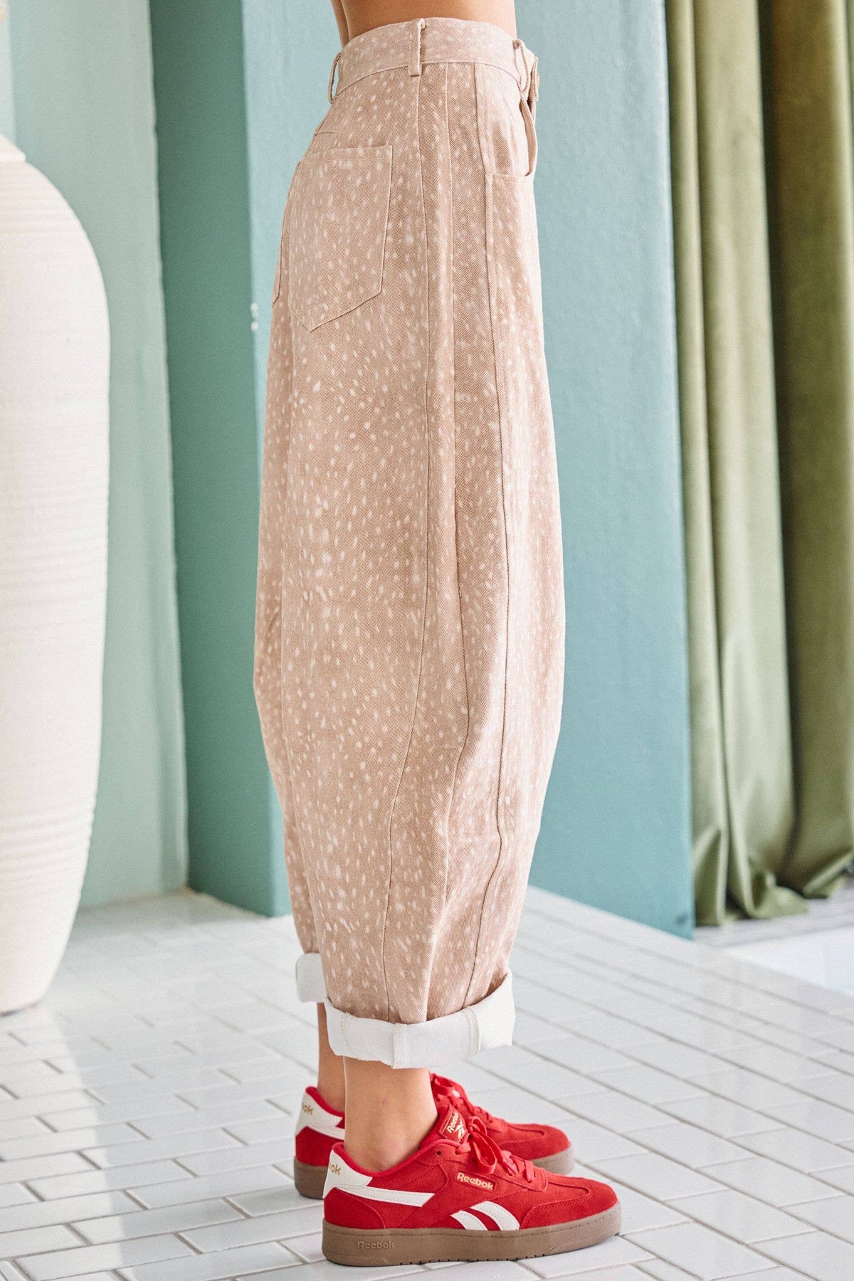 Woodland Fawn Balloon Jeans