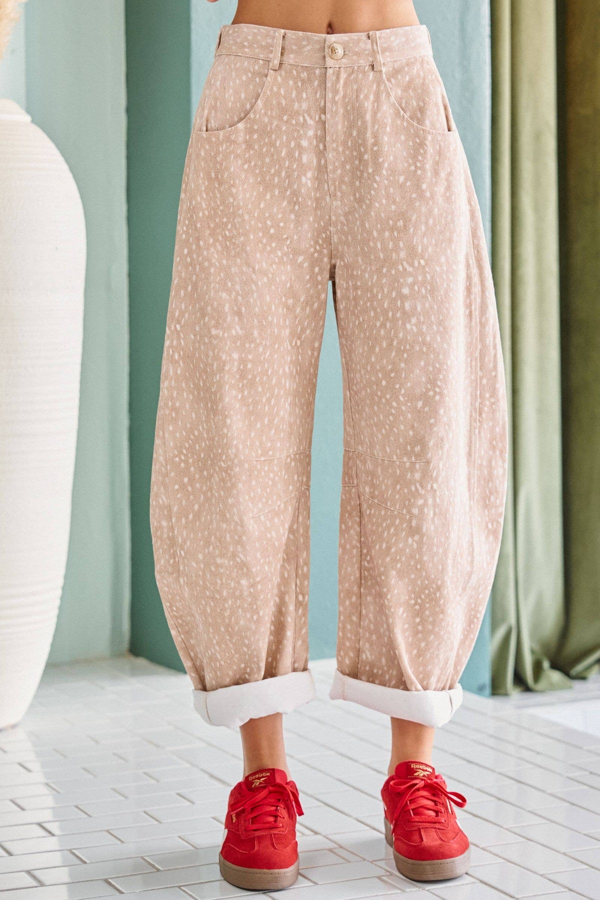 Woodland Fawn Balloon Jeans