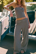 Beach Cruiser Striped Two-Piece Set
