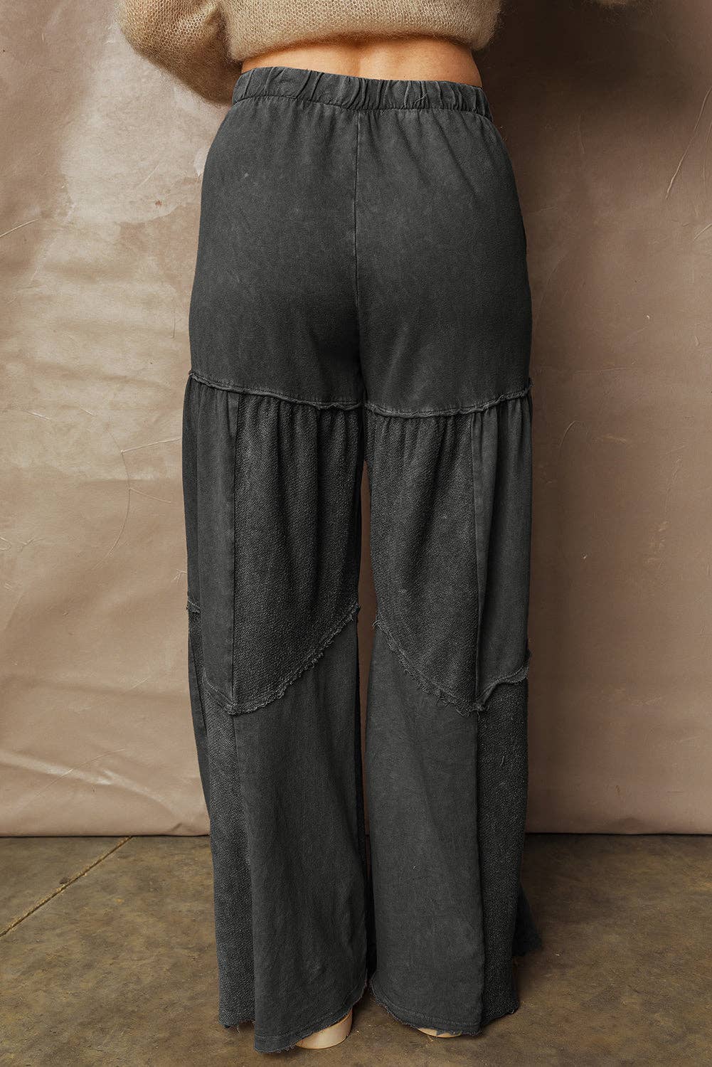 Encinitas Mineral Wash Patchwork Pants