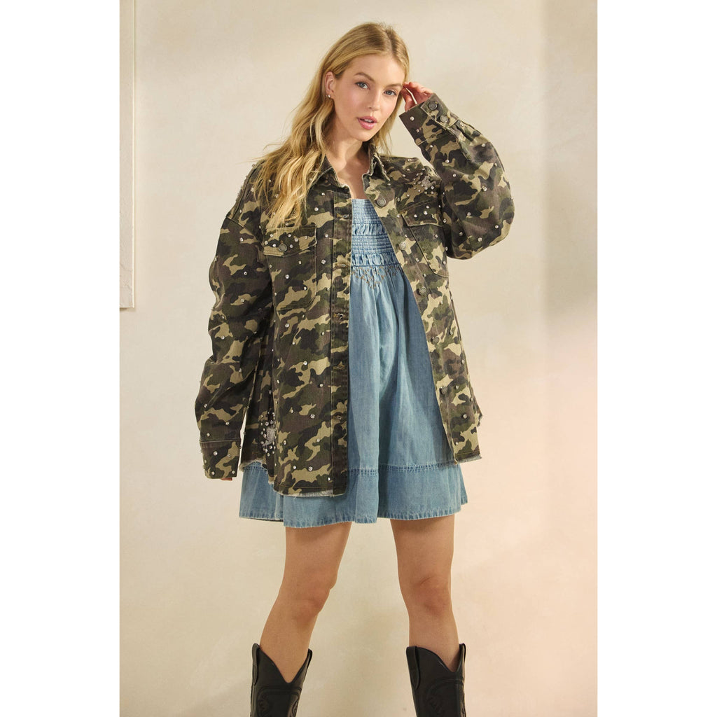 Shine in the Wild Camo Jacket