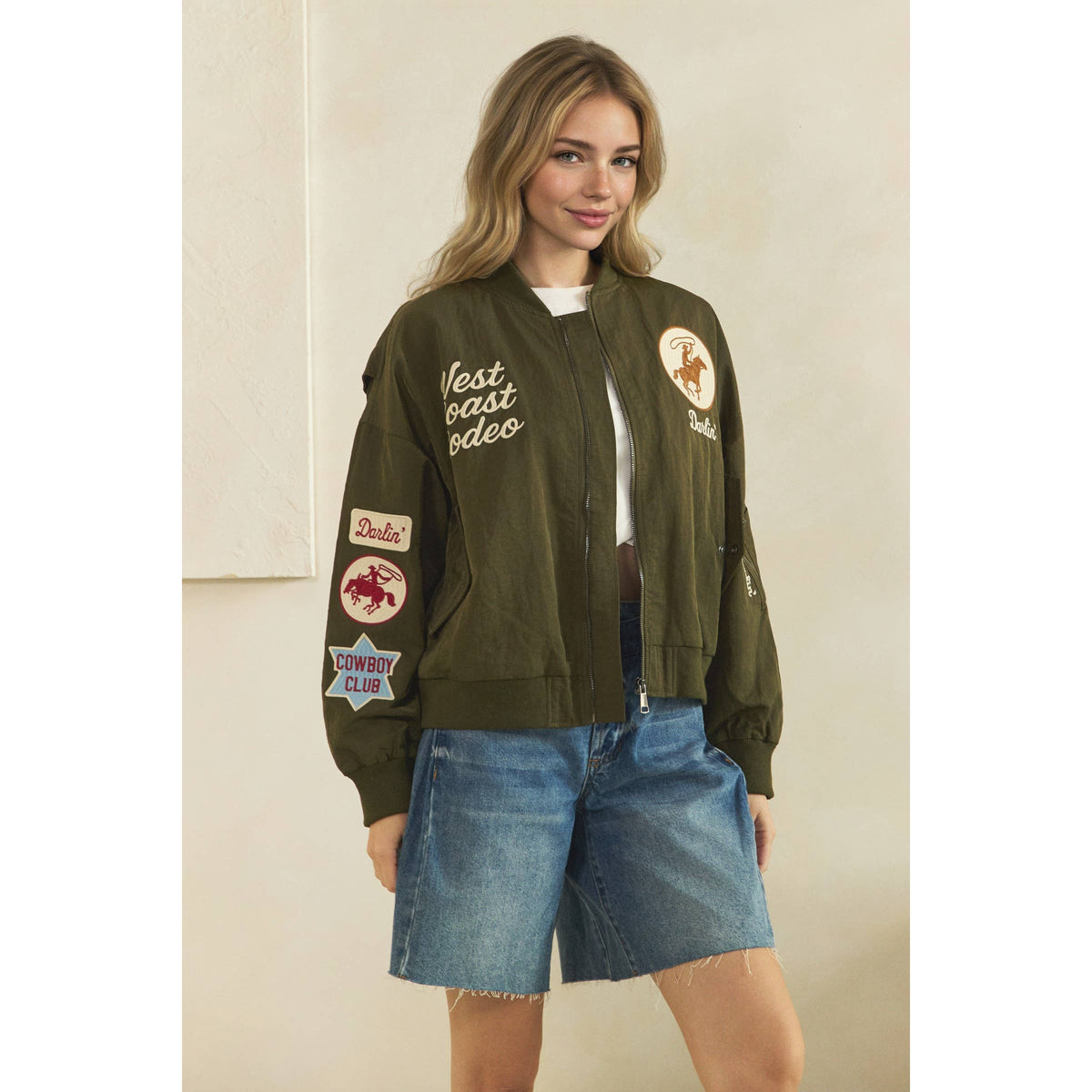 Wild Horses Bomber Jacket