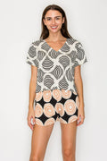Sunset Mosaic Two-Piece Set