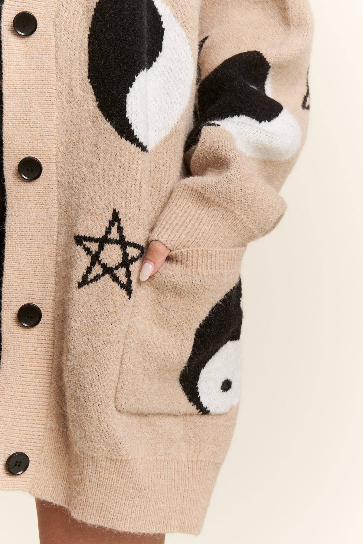 Yin Yang Balance Cardigan