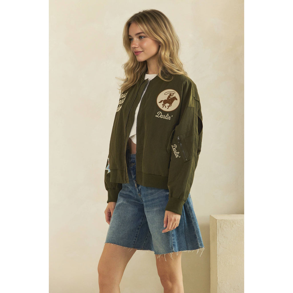 Wild Horses Bomber Jacket