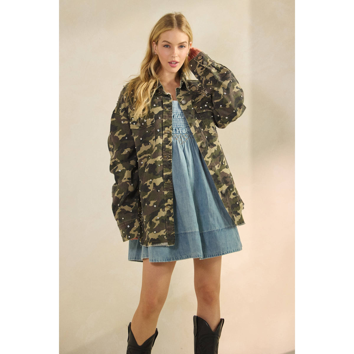 Shine in the Wild Camo Jacket