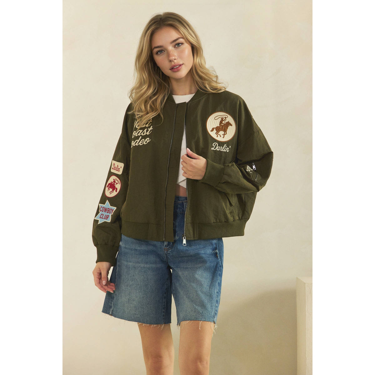 Wild Horses Bomber Jacket