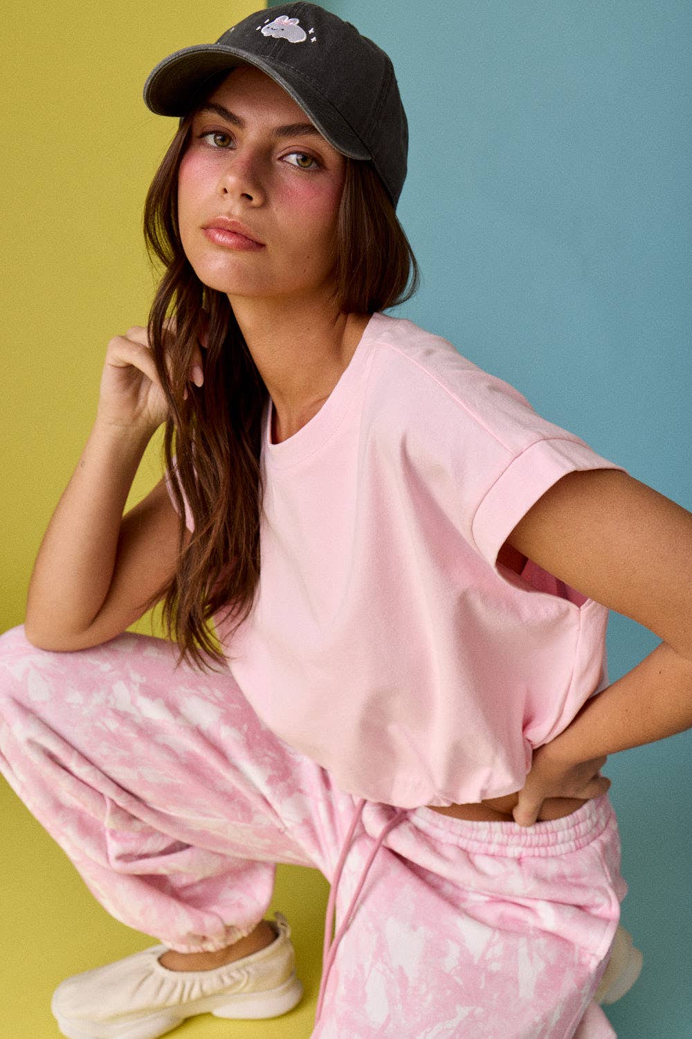 Easy Does It Bubble Hem Top
