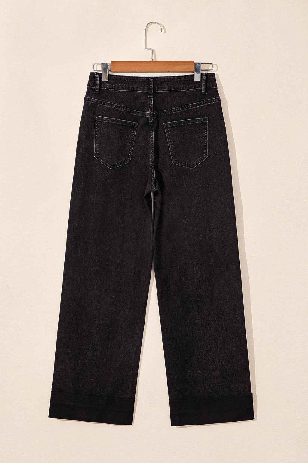 Oceanside Studded Straight Leg Jeans