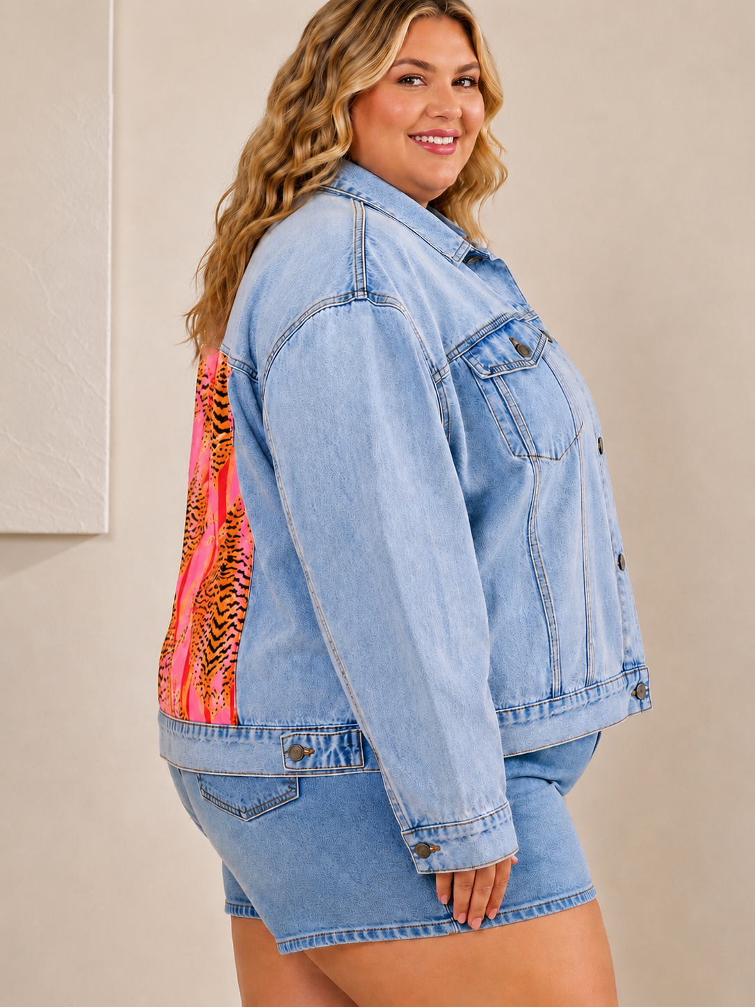 Untamed Denim Jacket - Plus