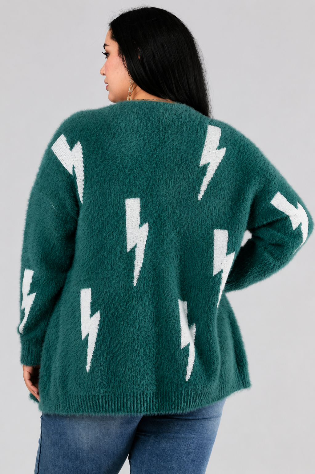 Lightning Lounge Cardigan - Plus