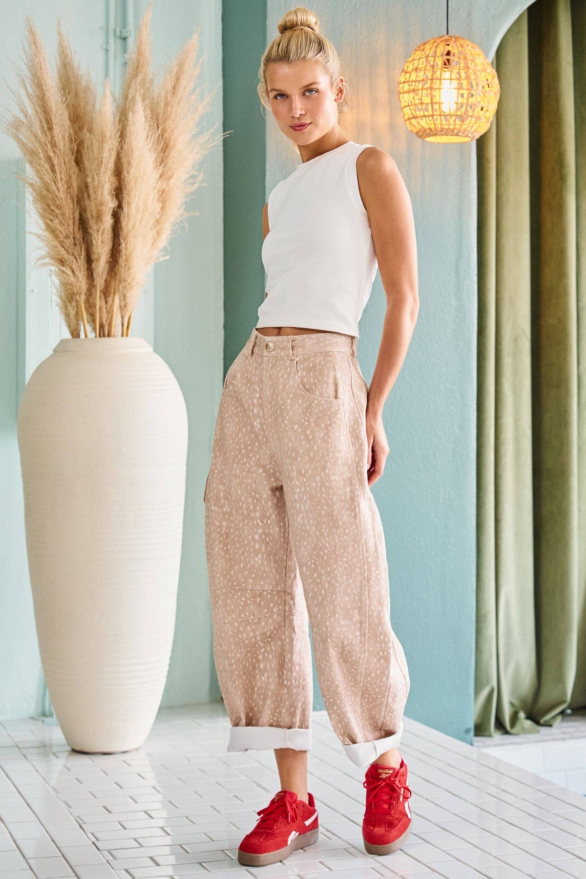 Woodland Fawn Balloon Jeans