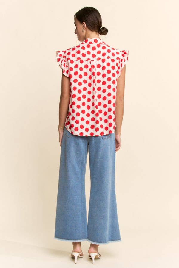 Sunshine Bloom Wide Leg Jeans