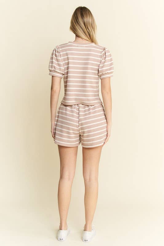 OB Easy Days Striped Two-Piece Set